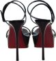 Christian Louboutin Loubi Queen Alta Zwarte Hoge Hakken Black Dames - Thumbnail 3