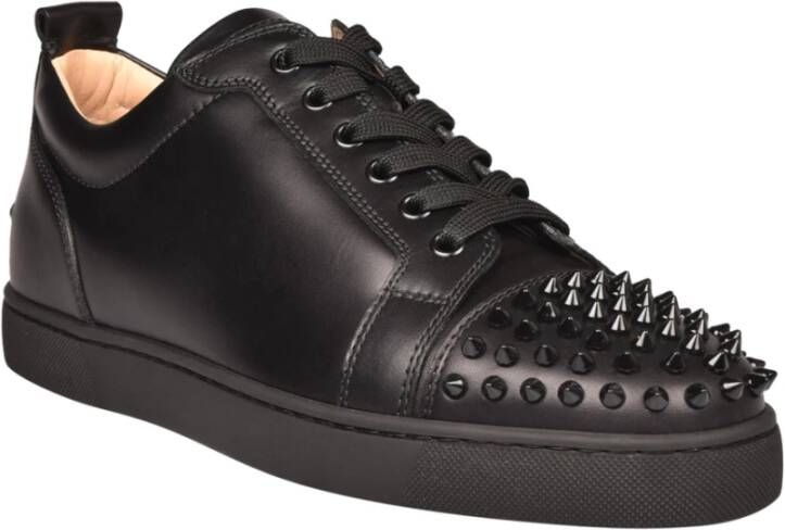 Christian Louboutin Louis Junior Spikes Sportschoenen Black Heren