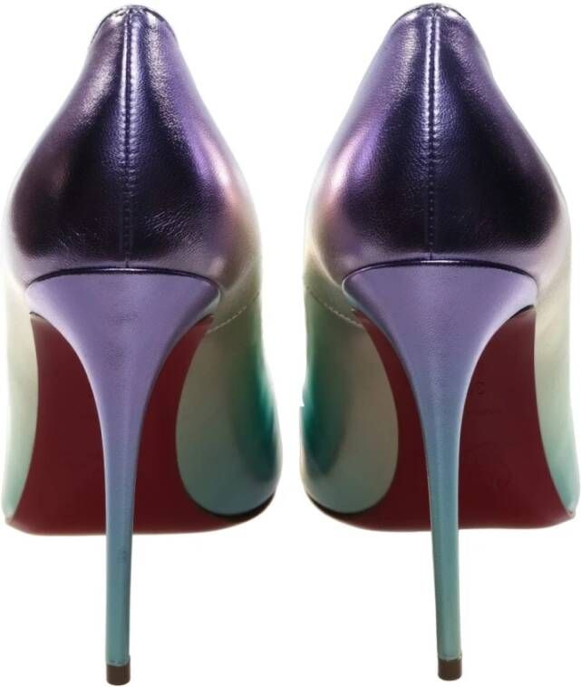 Christian Louboutin Metallic Ombre High Heel Pumps Multicolor Dames