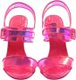 Christian Louboutin Neon Fluoro Rosa Hoge Hakken Pink Dames - Thumbnail 2