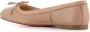 Christian Louboutin Nude Leren Ballerina Flats Beige Dames - Thumbnail 4