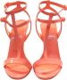 Christian Louboutin Oranje Lakleren Hoge Hakken Orange Dames - Thumbnail 2