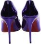 Christian Louboutin Paarse hoge hakken met geschulpte rand Purple Dames - Thumbnail 3