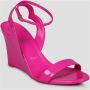 Christian Louboutin Patent Leren Sleehak Sandaal met V-vorm Pink Dames - Thumbnail 2