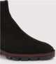 Christian Louboutin Platte Enkellaarzen Trekking Model Black Heren - Thumbnail 3