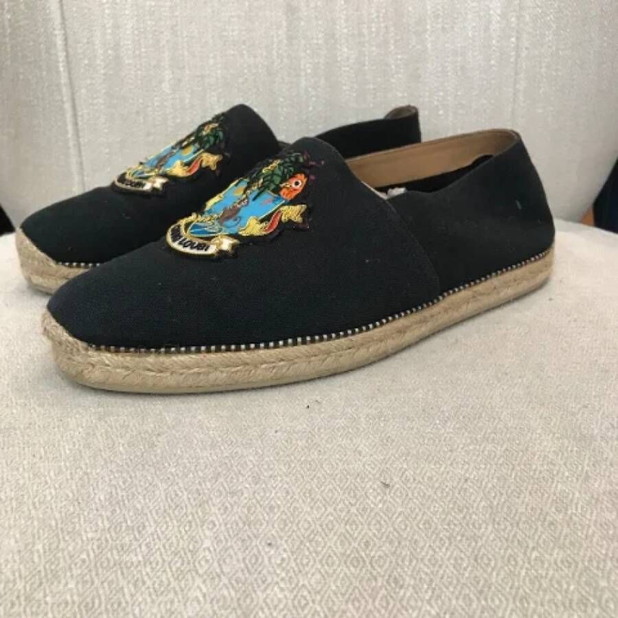 Christian Louboutin Pre-owned Canvas espadrilles Blue Dames