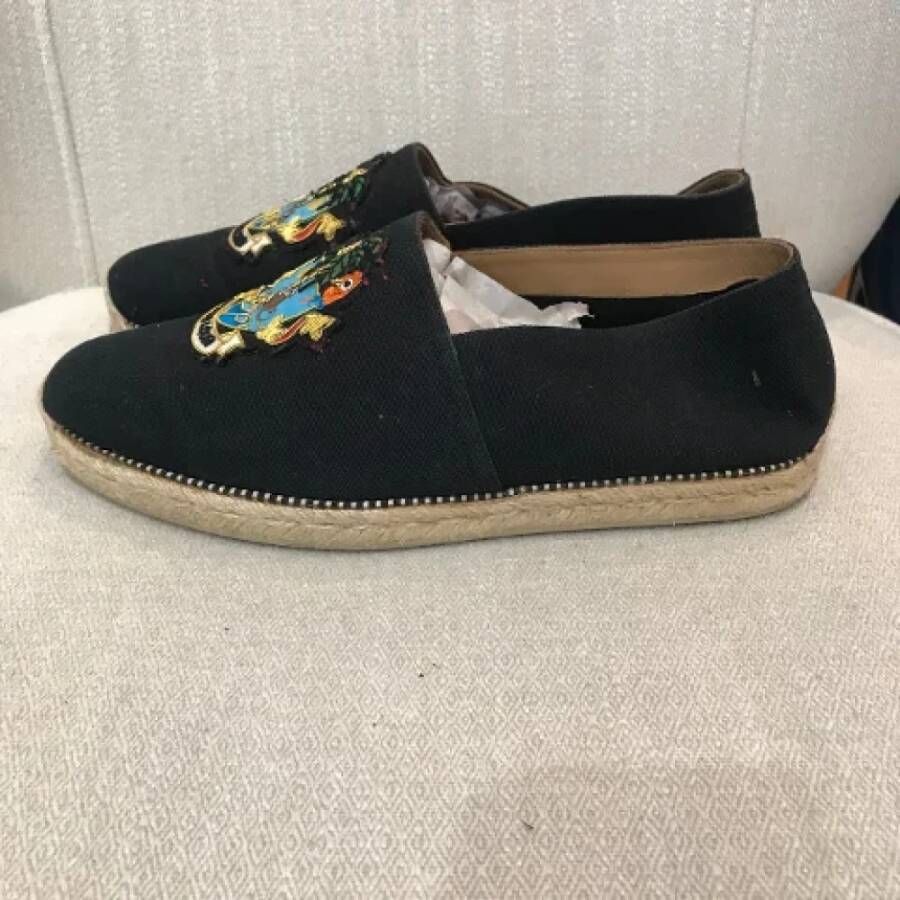 Christian Louboutin Pre-owned Canvas espadrilles Blue Dames