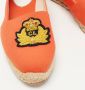 Christian Louboutin Pre-owned Canvas flats Orange Dames - Thumbnail 7