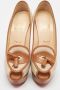 Christian Louboutin Pre-owned Canvas heels Beige Dames - Thumbnail 2