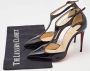 Christian Louboutin Pre-owned Canvas heels Black Dames - Thumbnail 7