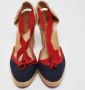 Christian Louboutin Pre-owned Canvas heels Blue Dames - Thumbnail 2