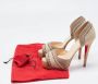 Christian Louboutin Pre-owned Canvas heels Brown Dames - Thumbnail 9