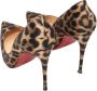 Christian Louboutin Pre-owned Canvas heels Brown Dames - Thumbnail 3