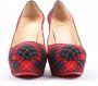 Christian Louboutin Pre-owned Canvas heels Red Dames - Thumbnail 3