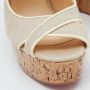 Christian Louboutin Pre-owned Canvas heels White Dames - Thumbnail 7