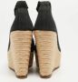 Christian Louboutin Pre-owned Canvas sandals Black Dames - Thumbnail 5