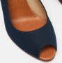 Christian Louboutin Pre-owned Canvas sandals Blue Dames - Thumbnail 7