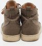 Christian Louboutin Pre-owned Canvas sneakers Brown Heren - Thumbnail 4