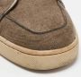 Christian Louboutin Pre-owned Canvas sneakers Brown Heren - Thumbnail 7