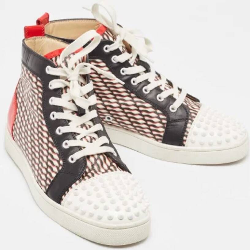 Christian Louboutin Pre-owned Canvas sneakers Multicolor Dames