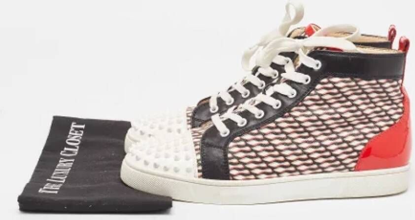 Christian Louboutin Pre-owned Canvas sneakers Multicolor Dames