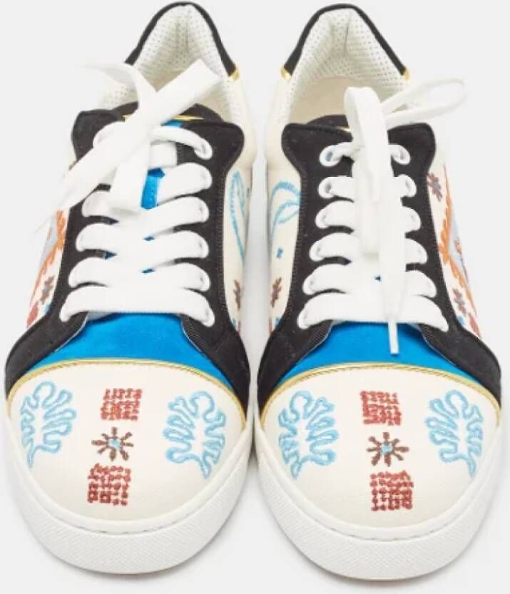 Christian Louboutin Pre-owned Canvas sneakers Multicolor Dames