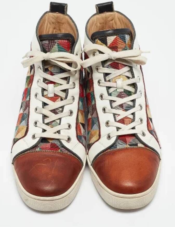 Christian Louboutin Pre-owned Canvas sneakers Multicolor Heren