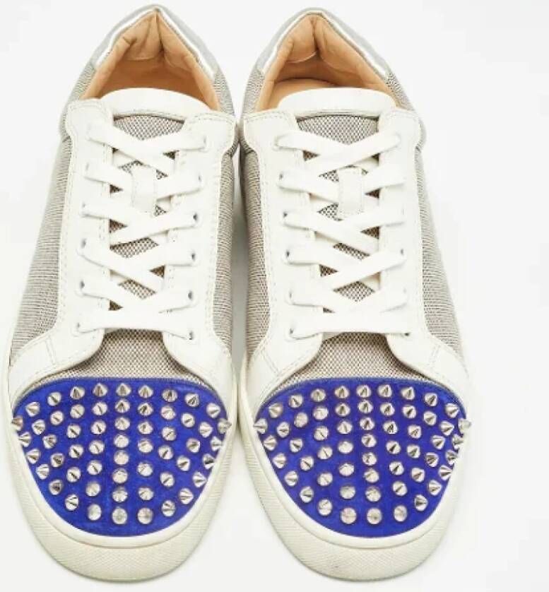 Christian Louboutin Pre-owned Canvas sneakers Multicolor Heren