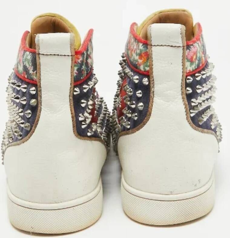 Christian Louboutin Pre-owned Canvas sneakers Multicolor Heren