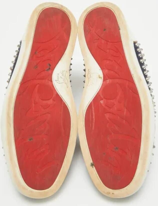 Christian Louboutin Pre-owned Canvas sneakers Multicolor Heren