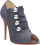 Christian Louboutin Pre-owned Denim boots Blue Dames - Thumbnail 2