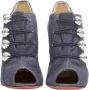 Christian Louboutin Pre-owned Denim boots Blue Dames - Thumbnail 3