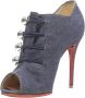 Christian Louboutin Pre-owned Denim boots Blue Dames - Thumbnail 4