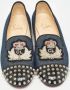 Christian Louboutin Pre-owned Denim flats Blue Dames - Thumbnail 3