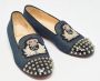 Christian Louboutin Pre-owned Denim flats Blue Dames - Thumbnail 4