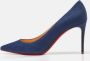 Christian Louboutin Pre-owned Denim heels Blue Dames - Thumbnail 2