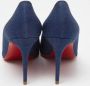 Christian Louboutin Pre-owned Denim heels Blue Dames - Thumbnail 5