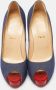 Christian Louboutin Pre-owned Denim heels Blue Dames - Thumbnail 3