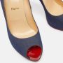 Christian Louboutin Pre-owned Denim heels Blue Dames - Thumbnail 7