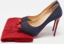 Christian Louboutin Pre-owned Denim heels Blue Dames - Thumbnail 8