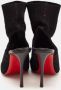 Christian Louboutin Pre-owned Fabric boots Black Dames - Thumbnail 5