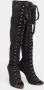 Christian Louboutin Pre-owned Fabric boots Black Dames - Thumbnail 4