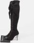 Christian Louboutin Pre-owned Fabric boots Black Dames - Thumbnail 9