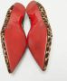 Christian Louboutin Pre-owned Fabric flats Brown Dames - Thumbnail 5