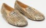 Christian Louboutin Pre-owned Fabric flats Gray Dames - Thumbnail 4