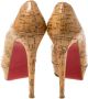 Christian Louboutin Pre-owned Fabric heels Beige Dames - Thumbnail 4