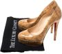 Christian Louboutin Pre-owned Fabric heels Beige Dames - Thumbnail 7