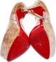 Christian Louboutin Pre-owned Fabric heels Beige Dames - Thumbnail 5