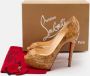 Christian Louboutin Pre-owned Fabric heels Beige Dames - Thumbnail 9