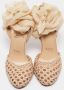 Christian Louboutin Pre-owned Fabric heels Beige Dames - Thumbnail 2